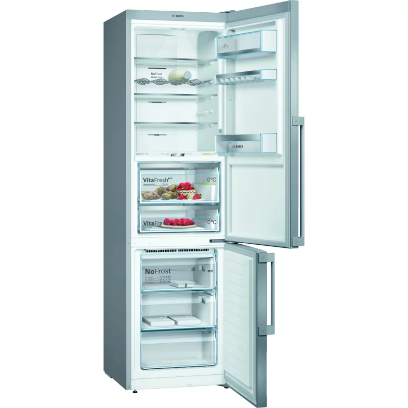 Kontrolsat - Bosch KGF39PIDP Fridge Freezer (345L - Class D - Inox)