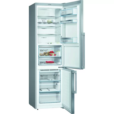 Kontrolsat - Bosch KGF39PIDP Fridge Freezer (345L - Class D - Inox) Kontrolsat - Bosch KGF39PIDP Fridge Freezer (345L - Class D - Inox)