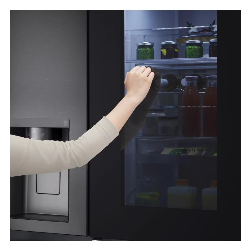 Kontrolsat - LG GSXV91MCAE American Fridge Freezer (635L - Class E - Black)