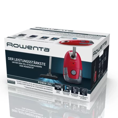 Kontrolsat - Aspirador com Saco Rowenta Power XXL - Home Car Kit - (4.5L - 900W - 76dB) - RO3154EA Kontrolsat - Aspirador com Saco Rowenta Power XXL - Home Car Kit - (4.5L - 900W - 76dB) - RO3154EA