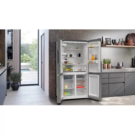 Kontrolsat - Siemens KF96NVPEA American Fridge Freezer (605L - Class E - Inox) Kontrolsat - Siemens KF96NVPEA American Fridge Freezer (605L - Class E - Inox)