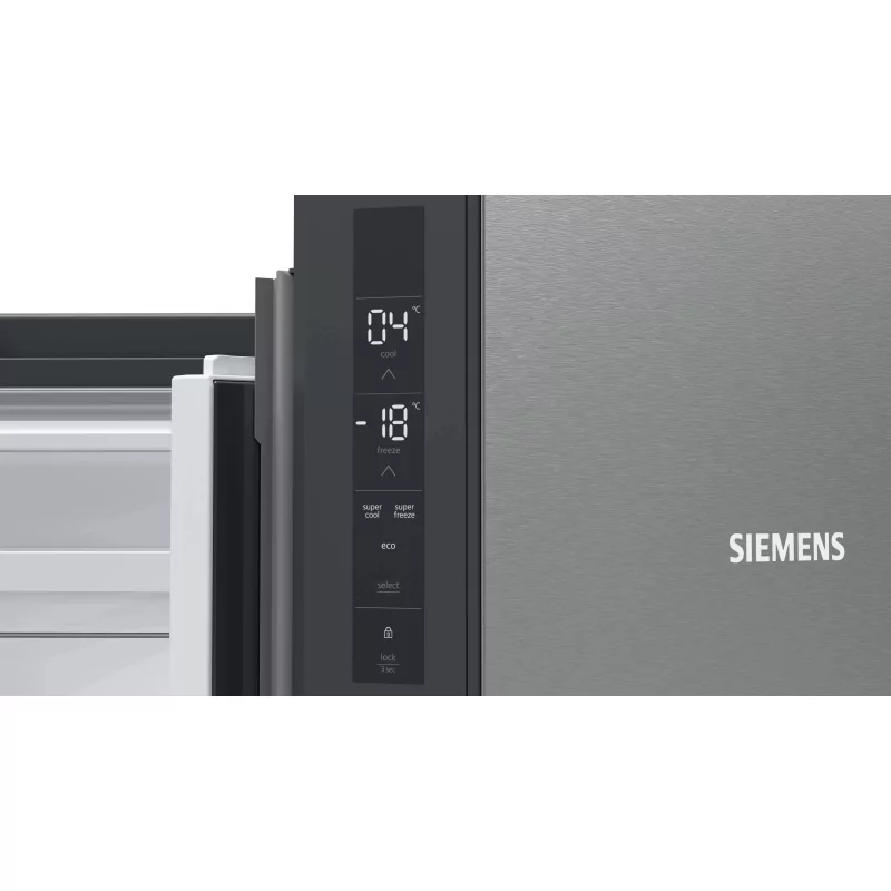 Kontrolsat - Siemens KF96NVPEA American Fridge Freezer (605L - Class E - Inox)