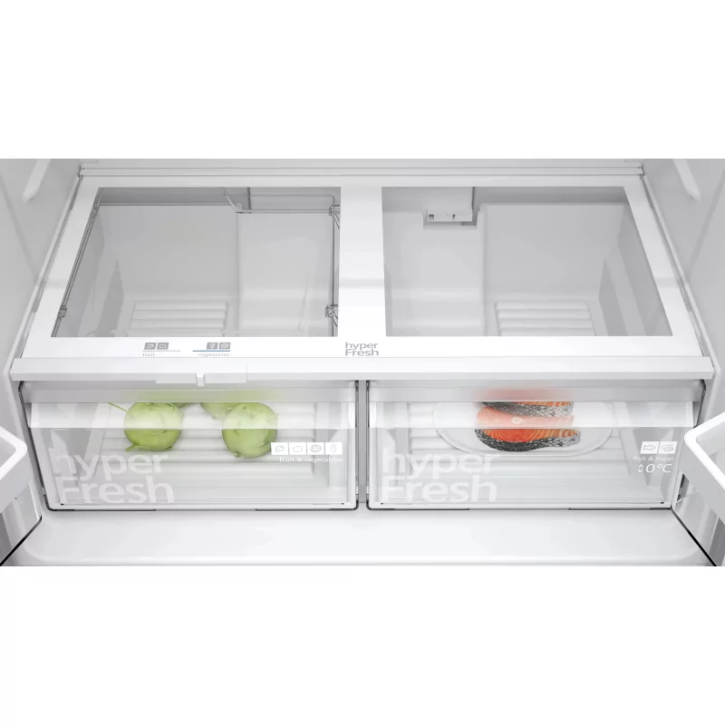 Kontrolsat - Frigorífico Americano Siemens KF96NVPEA (605L - Classe E - Inox)