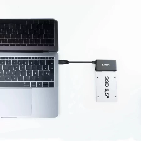 Kontrolsat - Adaptador Disco Rígido TooQ - USB-C - 2.5" - 3.5" - TQHDA-01A Kontrolsat - Adaptador Disco Rígido TooQ - USB-C - 2.5" - 3.5" - TQHDA-01A