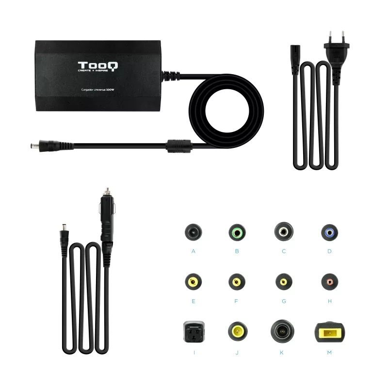 Kontrolsat - Carregador para Portátil TooQ - TQLC-100BS01M
