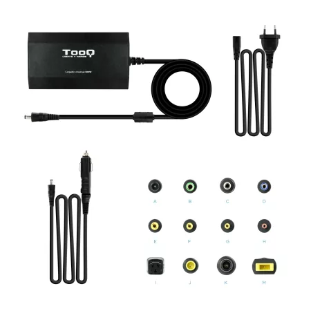 Kontrolsat - Carregador para Portátil TooQ - TQLC-100BS01M Kontrolsat - Carregador para Portátil TooQ - TQLC-100BS01M