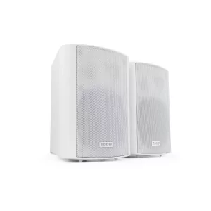 Kontrolsat - TooQ Amplifier Speakers - 2.0 / Wall Mount - 60W - White - TQOWS-01B