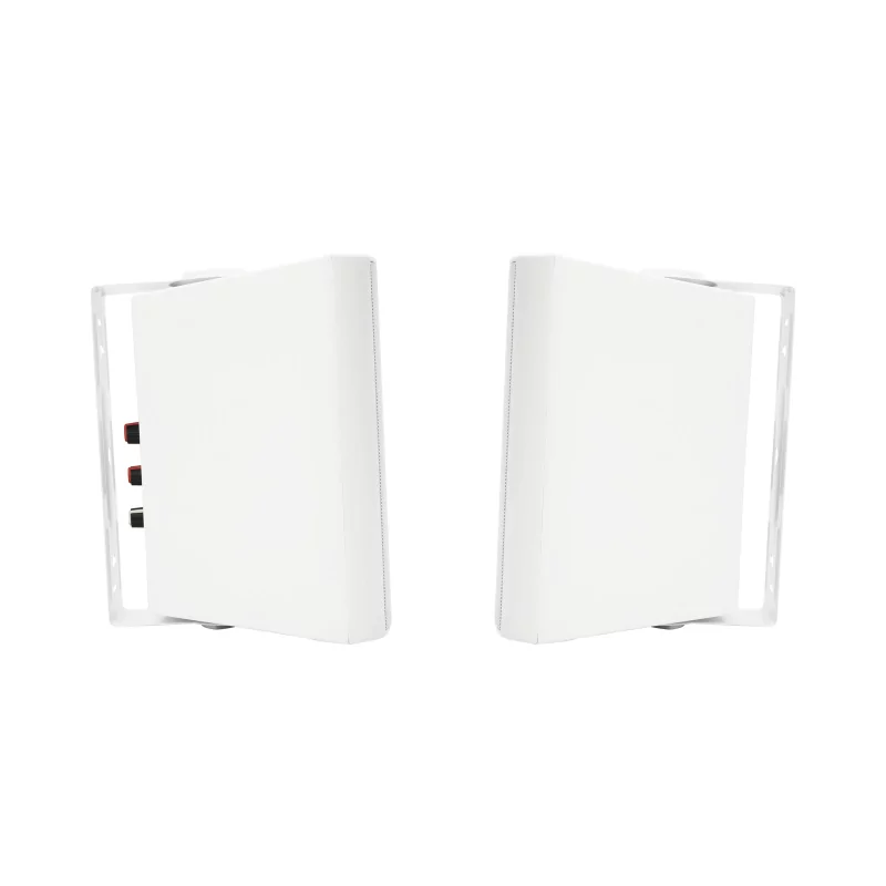 Kontrolsat - TooQ Amplifier Speakers - 2.0 / Wall Mount - 60W - White - TQOWS-01B