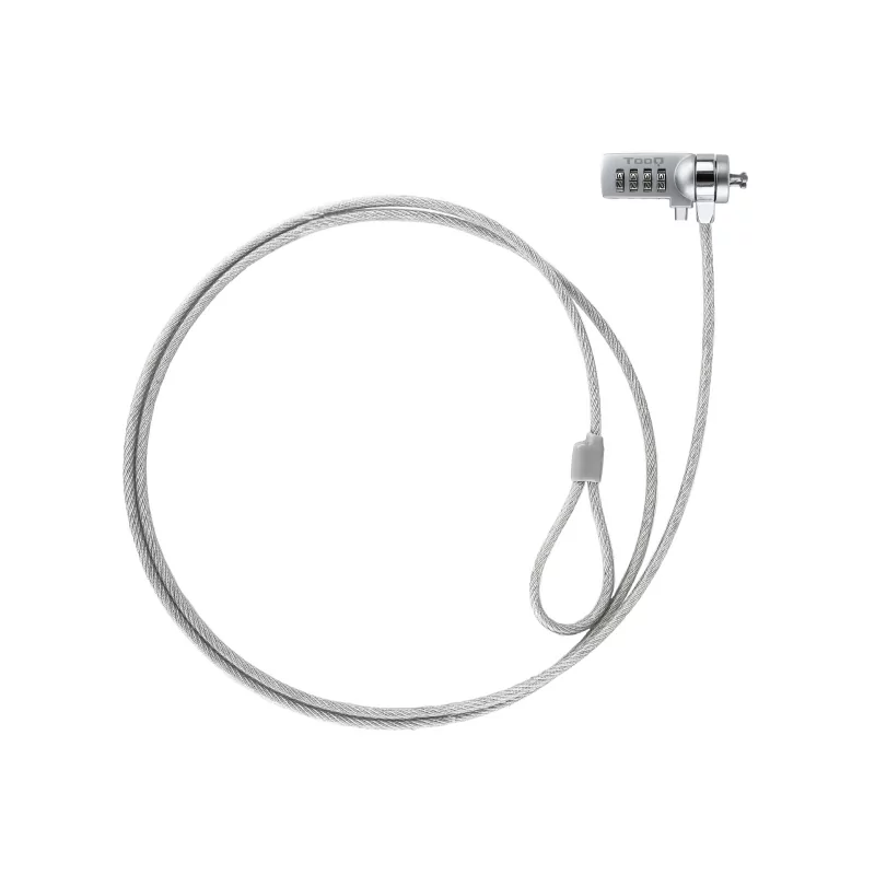 Kontrolsat - Cabo de Segurança Universal TooQ - 1.5M - Branco - TQCLKC0015