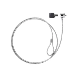 Kontrolsat - Cabo de Segurança Universal c/ Chave TooQ - 1.5M - Branco - TQCLKC0025
