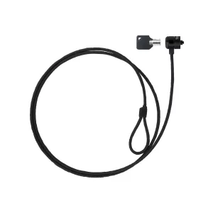 Kontrolsat - TooQ Security Cable with Key - 1.5M - Gray - TQCLKC0025-G