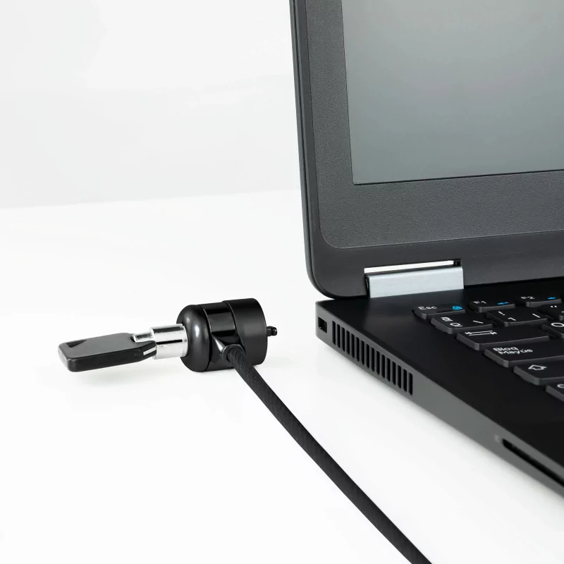 Kontrolsat - Cabo de Segurança c/ Chave TooQ - 1.5M - Cinza - TQCLKC0025-G
