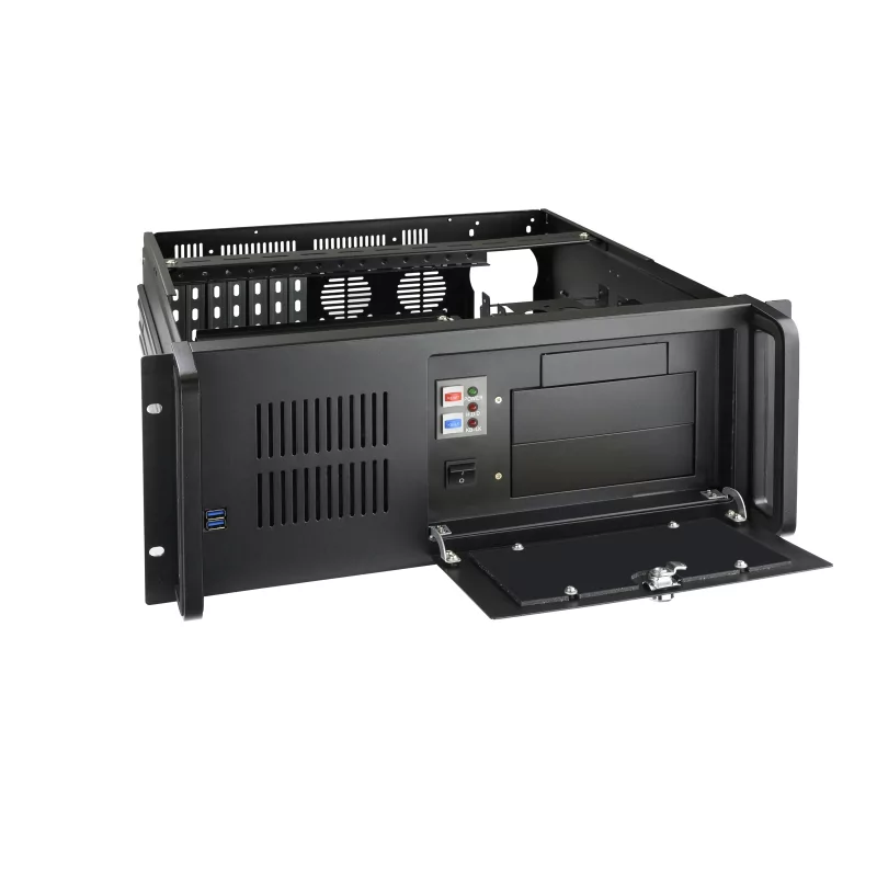 Kontrolsat - TooQ Rack - 19" - Without Power Supply - RACK-406N-USB3