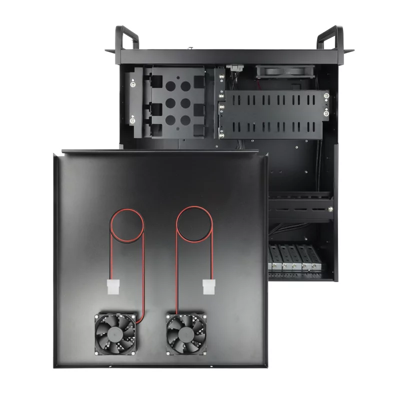 Kontrolsat - TooQ Rack - 19" - Without Power Supply - RACK-406N-USB3