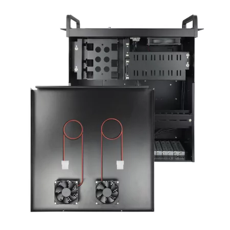 Kontrolsat - Rack TooQ - 19" - S/ Fonte de Alimentação - RACK-406N-USB3 Kontrolsat - Rack TooQ - 19" - S/ Fonte de Alimentação - RACK-406N-USB3