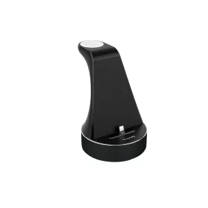 Kontrolsat - TooQ Dock - Wireless Charging - Black - TQCD02L