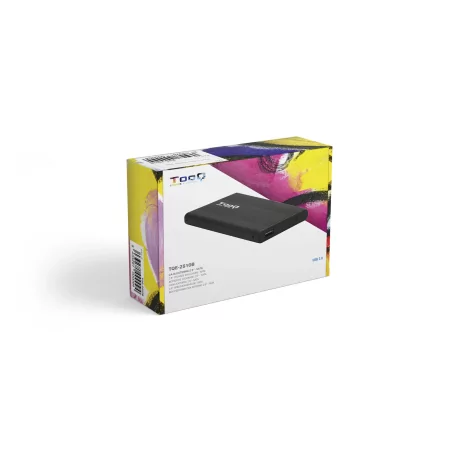 Kontrolsat - Caixa Externa TooQ - P/ Discos Rígidos - 2.5" - UBS 2.0 - Preto - TQE-2510B Kontrolsat - Caixa Externa TooQ - P/ Discos Rígidos - 2.5" - UBS 2.0 - Preto - TQE-2510B