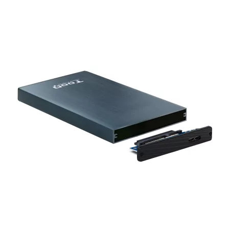 Kontrolsat - TooQ External Box - For Hard Drives - 2.5" - UBS 2.0 - Blue - TQE-2527PB Kontrolsat - TooQ External Box - For Hard Drives - 2.5" - UBS 2.0 - Blue - TQE-2527PB