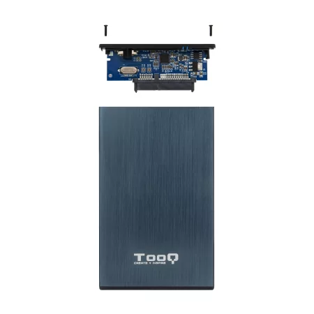 Kontrolsat - TooQ External Box - For Hard Drives - 2.5" - UBS 2.0 - Blue - TQE-2527PB Kontrolsat - TooQ External Box - For Hard Drives - 2.5" - UBS 2.0 - Blue - TQE-2527PB