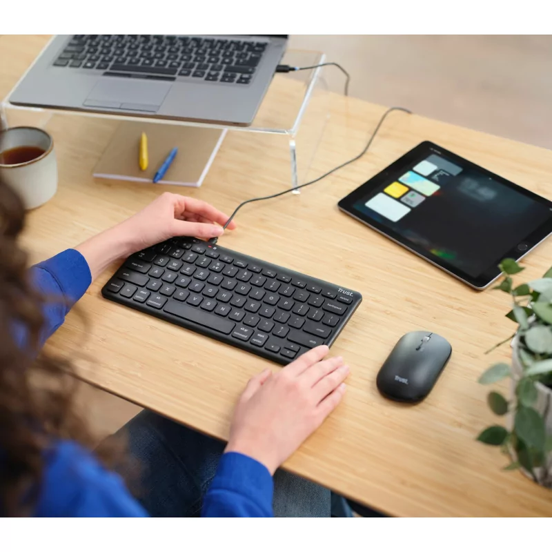 Kontrolsat - Teclado inalámbrico trust lyra