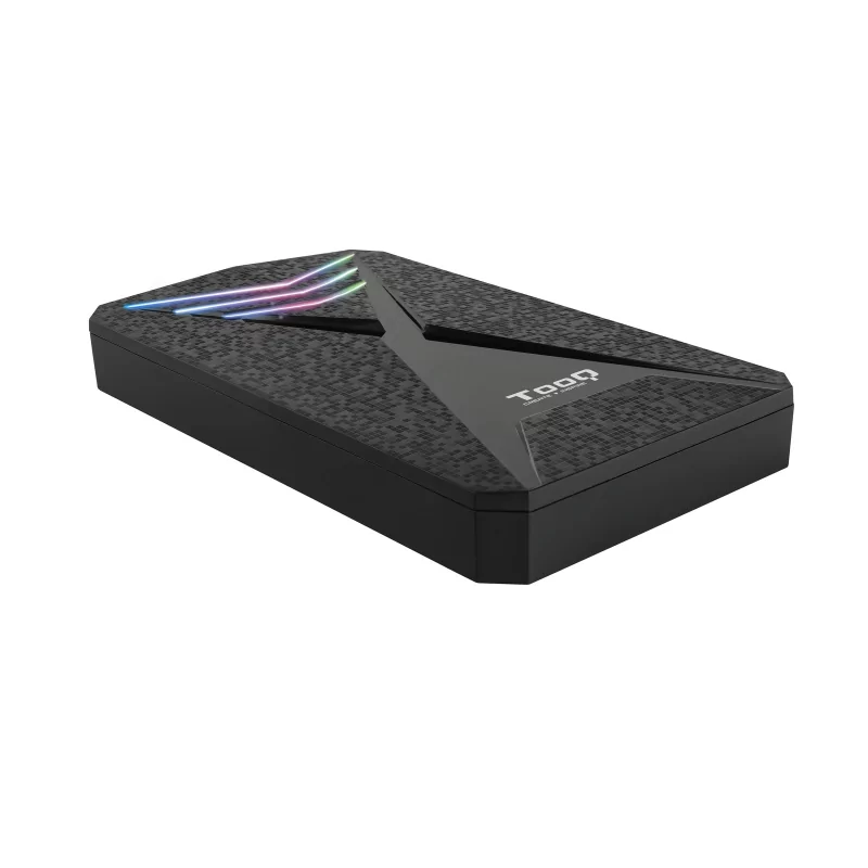 Kontrolsat - Caixa Externa 2,5" SATA TooQ - Gaming RGB USB3.1 - TQE-2550 Kontrolsat - Caixa Externa 2,5" SATA TooQ - Gaming RGB USB3.1 - TQE-2550