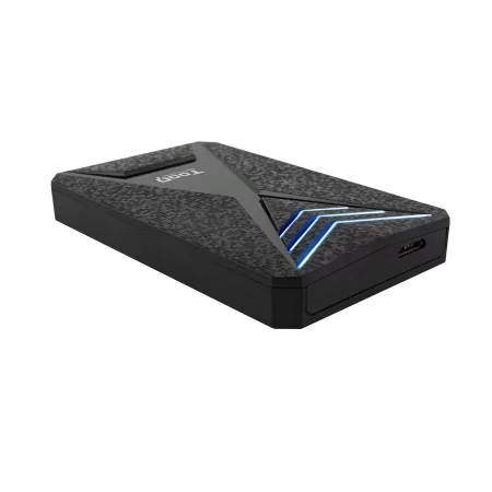 Kontrolsat - TooQ External Box - 2.5" SATA - Gaming Blue LED - USB3.1 - TQE-2550L Kontrolsat - TooQ External Box - 2.5" SATA - Gaming Blue LED - USB3.1 - TQE-2550L
