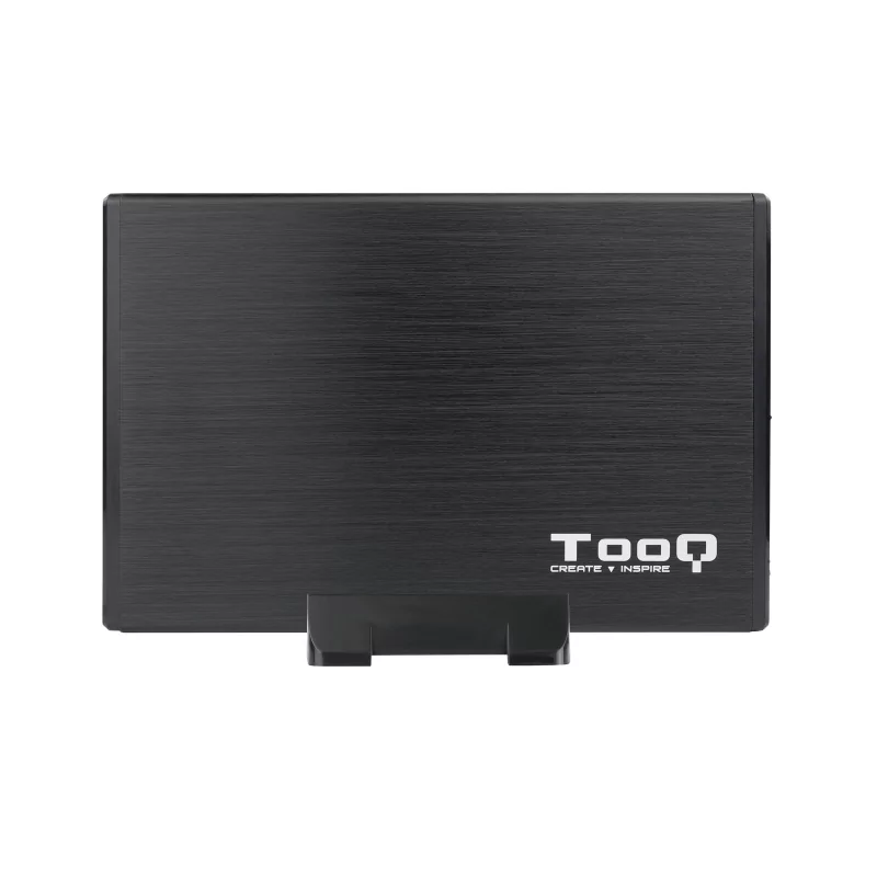 Kontrolsat - TooQ External Box - For Hard Drives - 3.5" - SATA I/II/III - USB 3.0 - Black - TQE-3527B