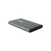 Caixa Externa TooQ - P/ HDD/SSD - 2.5" - Cinzento