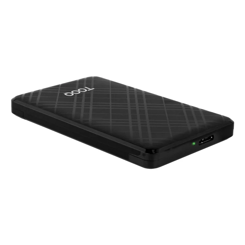 Kontrolsat - Caixa Externa TooQ - P/ Discos - 2,5" - HDD/SSD - Preto - TQE-2500B
