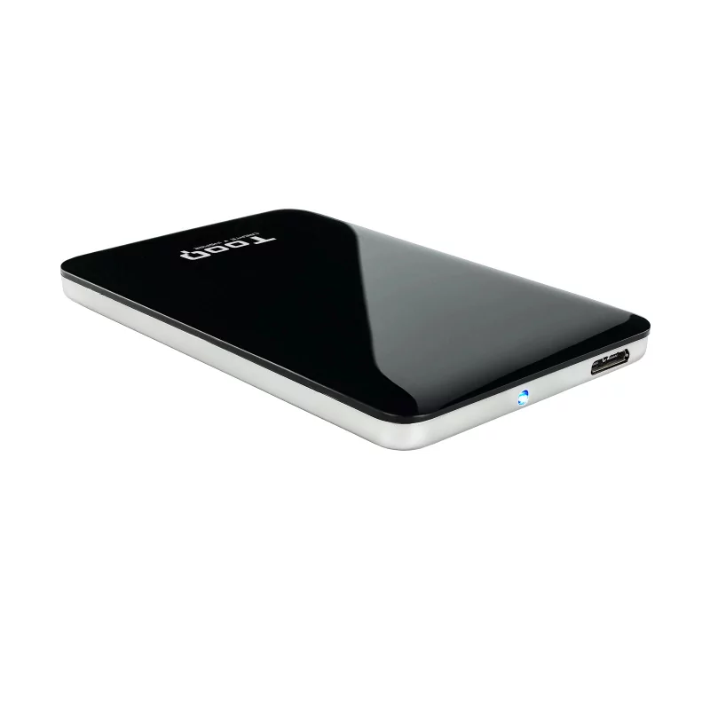 Kontrolsat - TooQ External Box - For Hard Drives - 2.5" SATA - USB 3.0 - Black - TQE-2538B