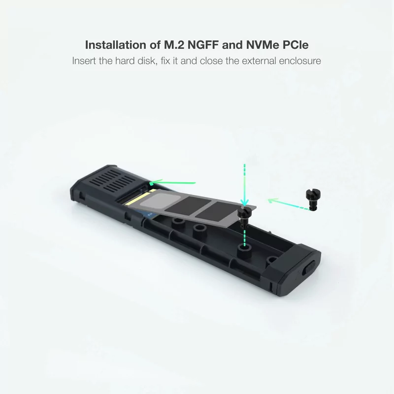 Kontrolsat - Caixa Externa TooQ - SSD - Preto - TQE-2223B