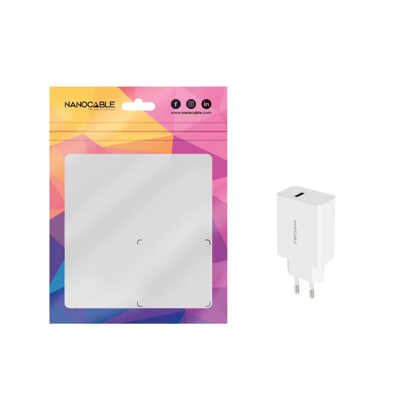 Kontrolsat - Carregador USB Nanocable - 5V - Branco - 10.10.2003