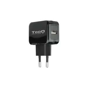 Kontrolsat - TooQ USB Charger - 12W - Black - TQWC-1S01