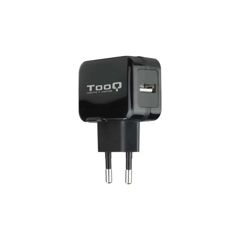 Kontrolsat - Carregador USB TooQ - 12W - Preto - TQWC-1S01 Kontrolsat - Carregador USB TooQ - 12W - Preto - TQWC-1S01