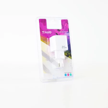 Kontrolsat - TooQ Charger - UBS-C - 20W - White - TQWC-PD20WT Kontrolsat - TooQ Charger - UBS-C - 20W - White - TQWC-PD20WT