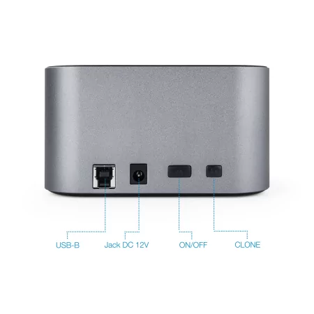 Kontrolsat - TooQ SATA Docking Station - 2.5/3.5" - USB 3.0/3.1 - TQDS-805G Kontrolsat - TooQ SATA Docking Station - 2.5/3.5" - USB 3.0/3.1 - TQDS-805G