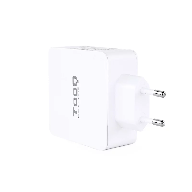 Kontrolsat - Carregador Duplo TooQ - USB-C PD + porta USB A QC3.0 - 48W - Branco - TQWC-2SC03WT