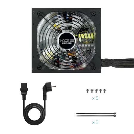 Kontrolsat - Xtreme Gaming Energy II Power Supply - 552W - W/ LED - TQXGEII-525SAP Kontrolsat - Xtreme Gaming Energy II Power Supply - 552W - W/ LED - TQXGEII-525SAP