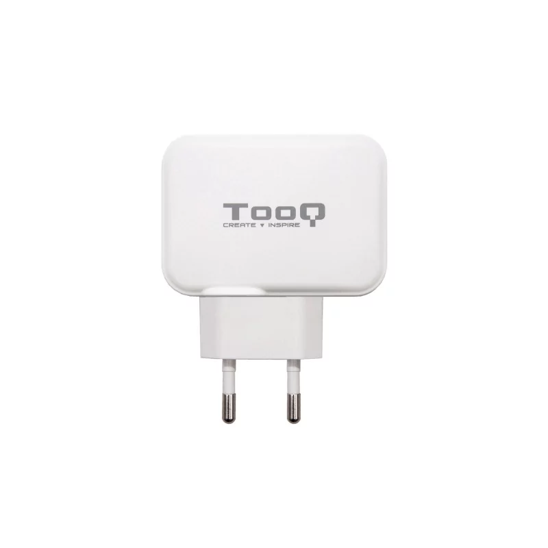 Kontrolsat - Carregador Duplo TooQ - USB-C - 27W - Branco - TQWC-2SC02WT