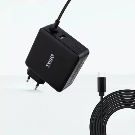 Kontrolsat - TooQ USB-C Charger - Black - TQLC-USBC90PD Kontrolsat - TooQ USB-C Charger - Black - TQLC-USBC90PD