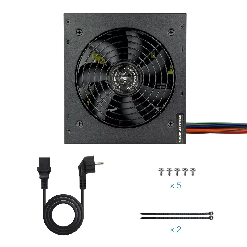 Kontrolsat - TooQ Power Supply - Ecopower II - ATX 550W - TQEP-550SP