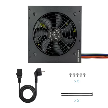 Kontrolsat - TooQ Power Supply - Ecopower II - ATX 550W - TQEP-550SP Kontrolsat - TooQ Power Supply - Ecopower II - ATX 550W - TQEP-550SP