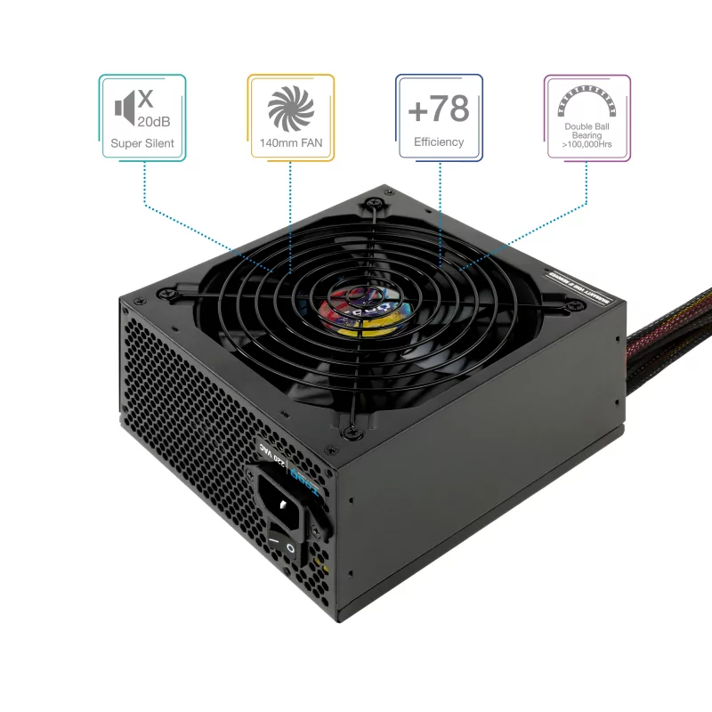 Kontrolsat - Fonte de Alimentação TooQ - ATX 750W - TQAPOLO-750SP