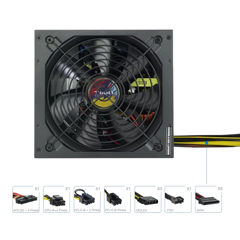 Kontrolsat - TooQ Power Supply - ATX 700W - TQAPOLO-700SP