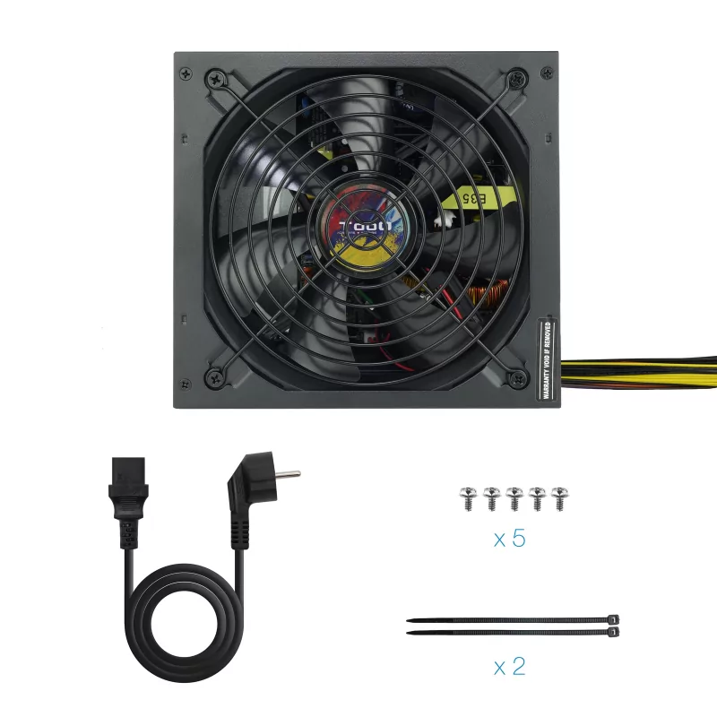 Kontrolsat - Fonte de Alimentação TooQ - ATX 700W - TQAPOLO-700SP