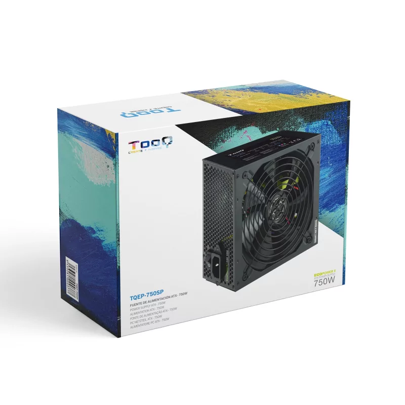 Kontrolsat - Fonte de Alimentação TooQ - ATX 750W - TQAPOLO-750SP