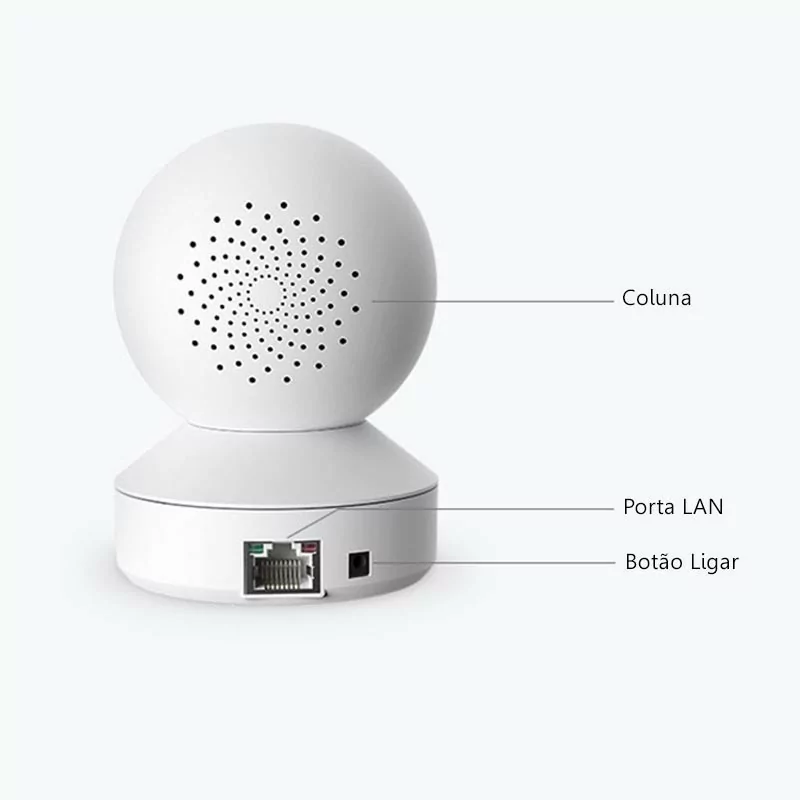 Câmara Reolink E1 Home Security - Rotativa 355º RJ45 Wi-Fi - HD