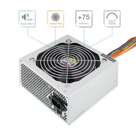 Kontrolsat - TooQ Power Supply - ATX 500W - TQAPOLO-500SP Kontrolsat - TooQ Power Supply - ATX 500W - TQAPOLO-500SP