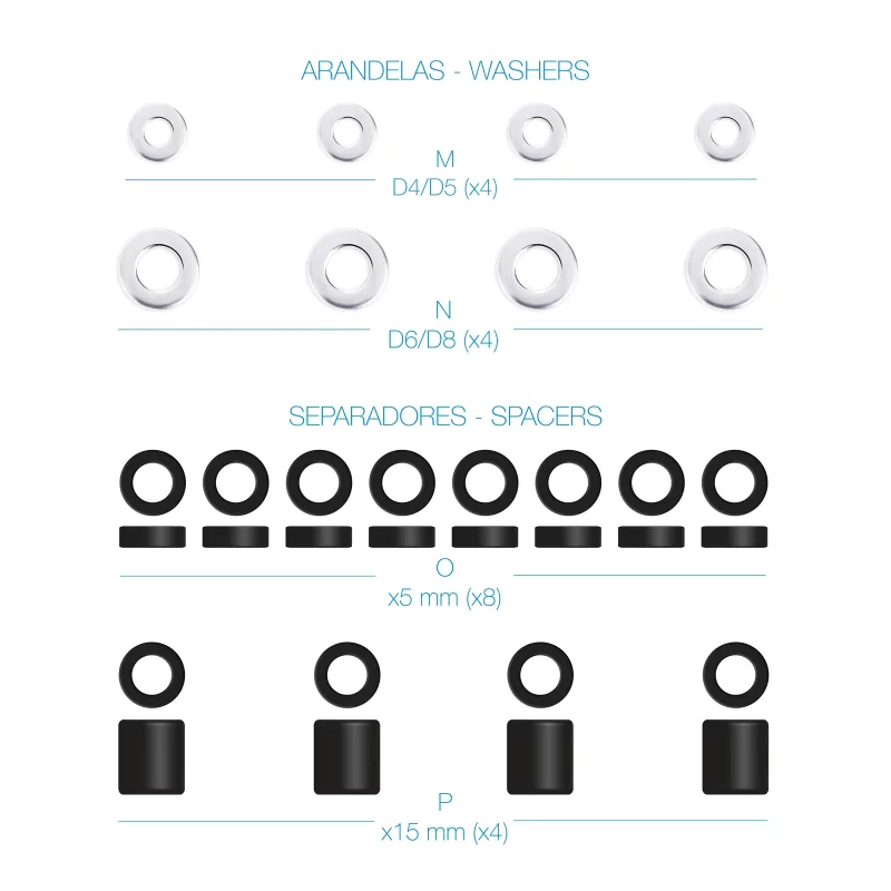 Kontrolsat - TooQ Universal Mounting Kit - SSK4820