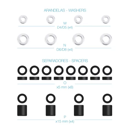 Kontrolsat - TooQ Universal Mounting Kit - SSK4820